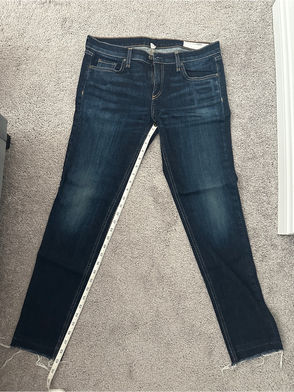 rag & bone Dark Wash Skinny Jeans Size 29